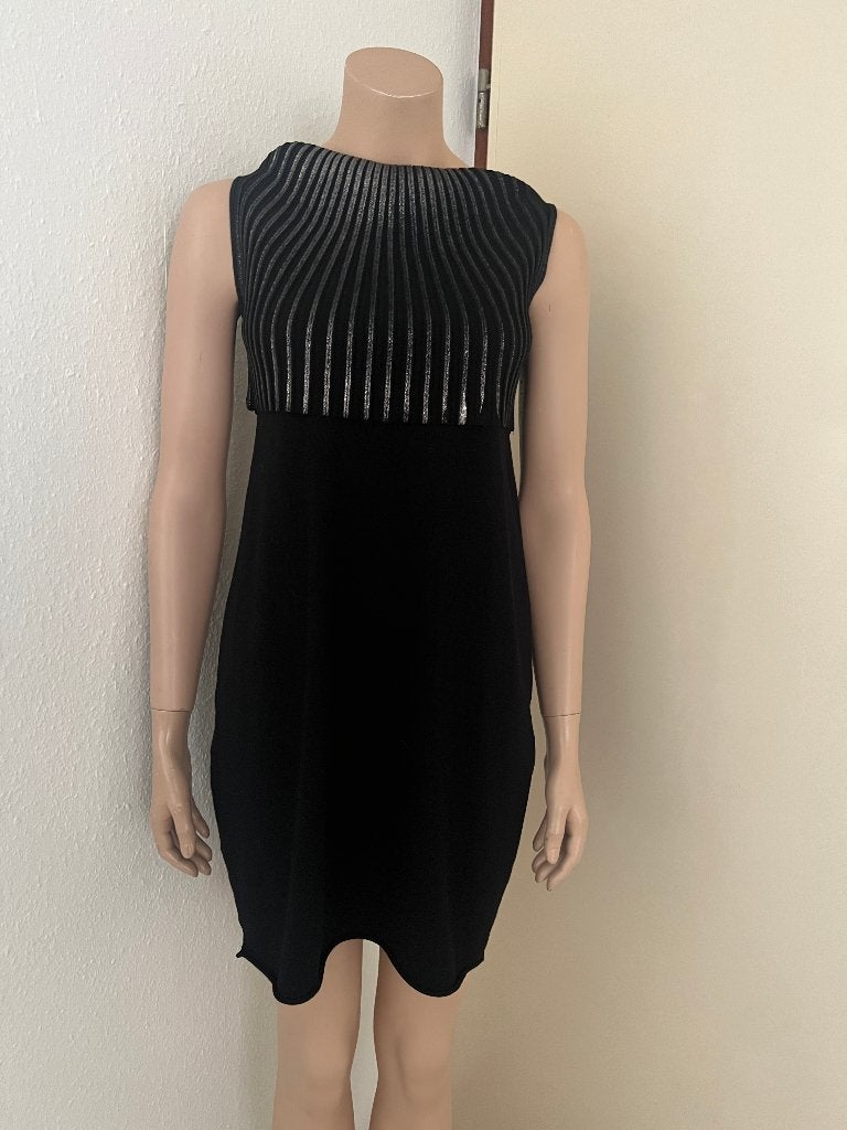 SARAH PACINI    mooie jurk  ONE SIZE   ALS NIEUW, Maat 38/40 (M), Sarah Pacini, Zwart, Ophalen of Verzenden