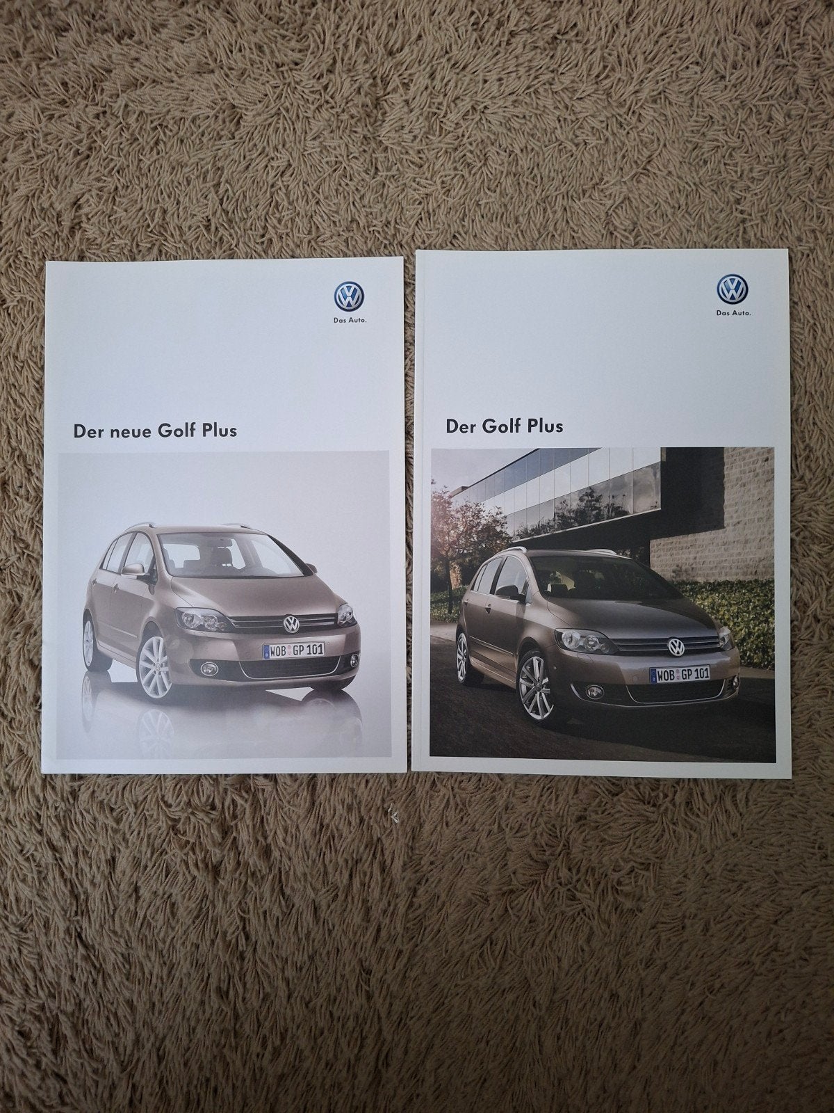 2x VW Golf Plus, Boeken, Verzenden, Zo goed als nieuw, Volkswagen