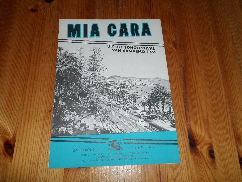 Mia cara - pino massara - robertino, Gitaar, Ophalen of Verzenden, Zo goed als nieuw, Artiest of Componist
