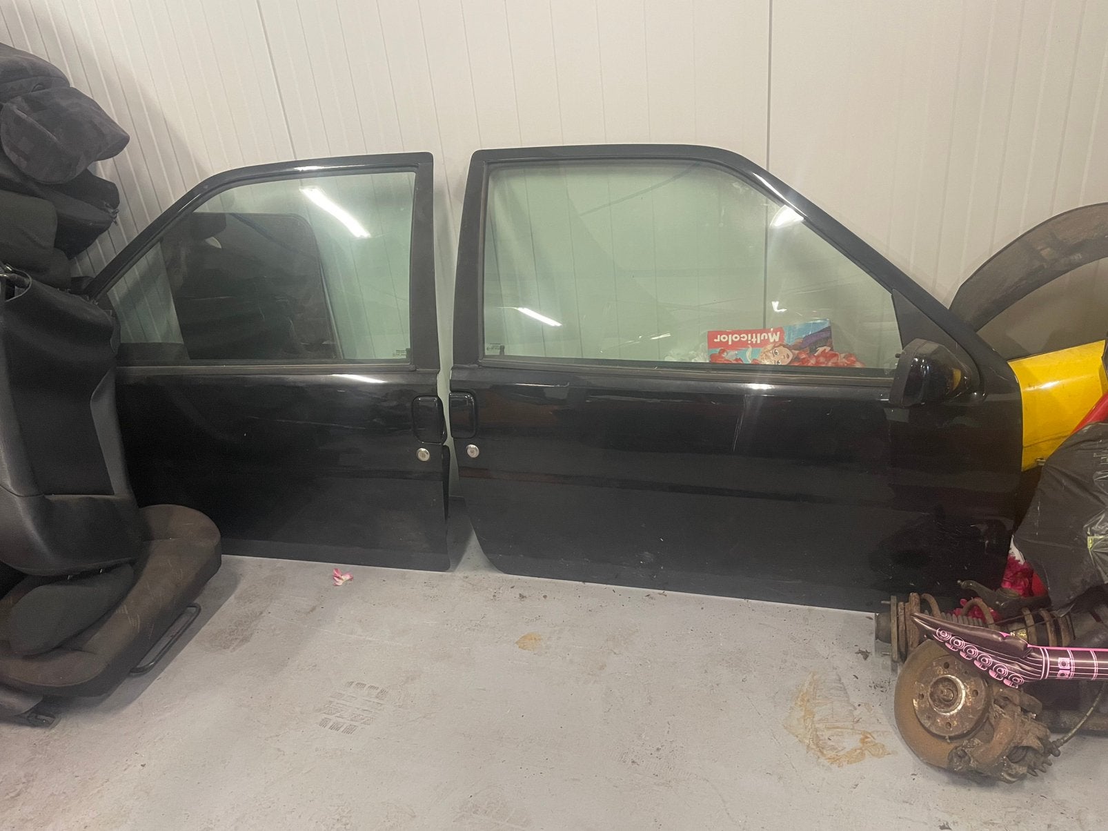 Peugeot 106 plaatdelen, Auto-onderdelen, Carrosserie en Plaatwerk, Ophalen, Gebruikt, Achterklep, Voor