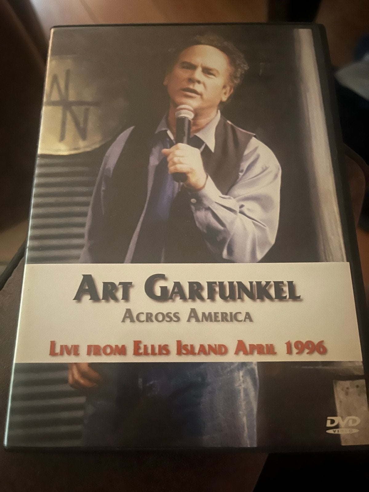 Art Garfunkel - Across America Live From Ellis Island DVD, Alle leeftijden, Ophalen of Verzenden, Concert, Gebruikt