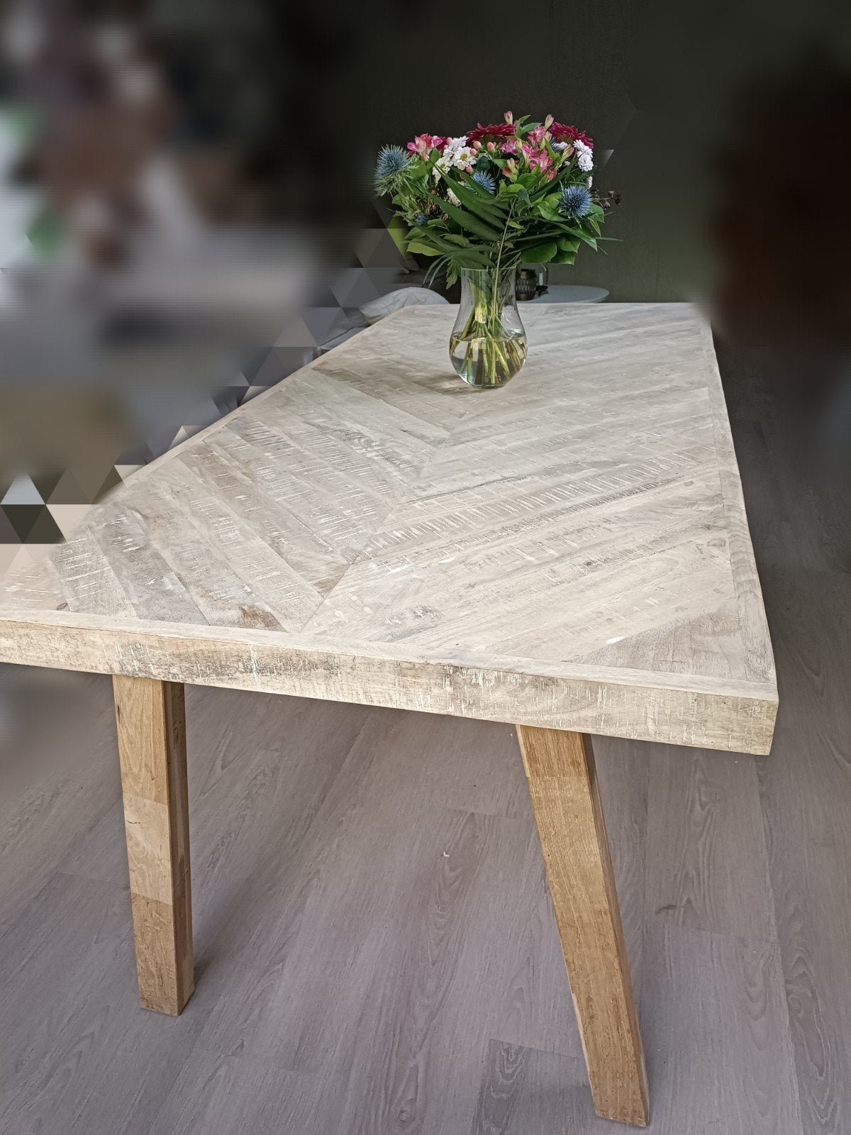 eettafel 90x200, Ophalen, Rechthoekig, 200 cm of meer, 50 tot 100 cm