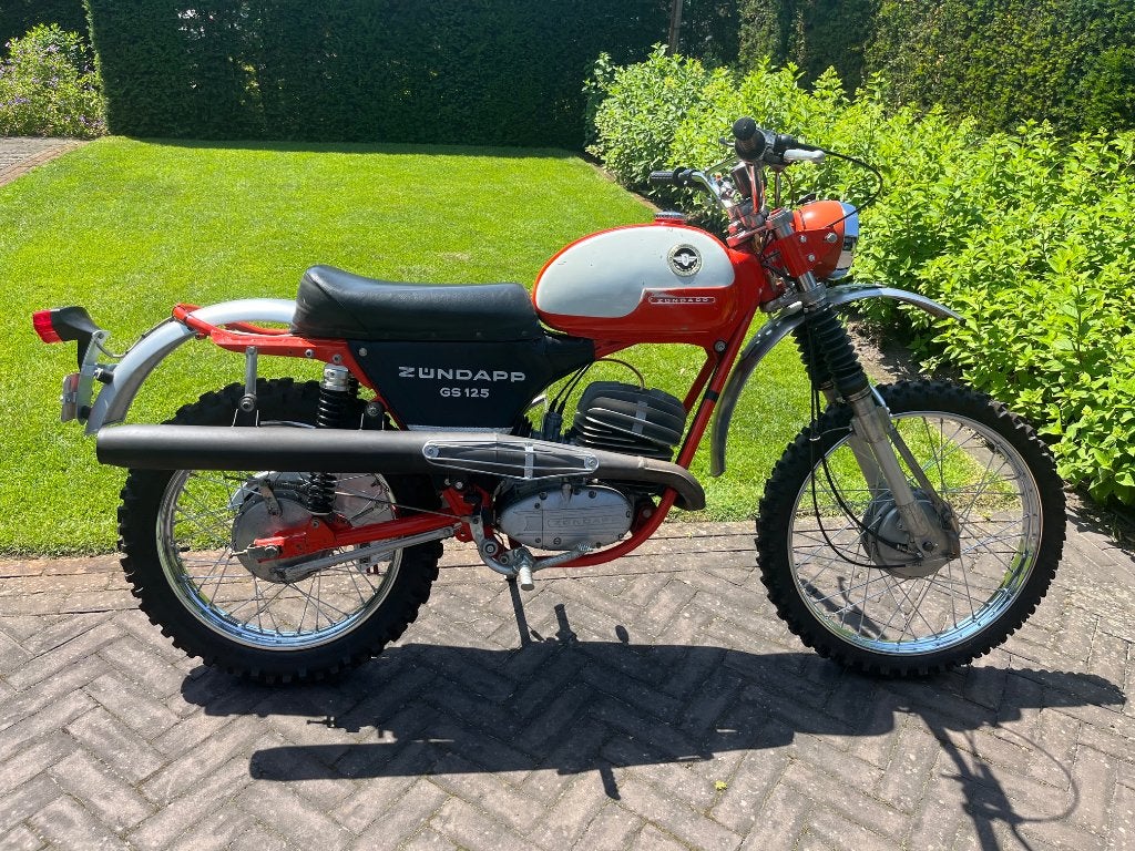 Originele Zündapp GS125, 520-01, bwjr. 1972., Ophalen, Gebruikt, Overige modellen, Maximaal 45 km/u