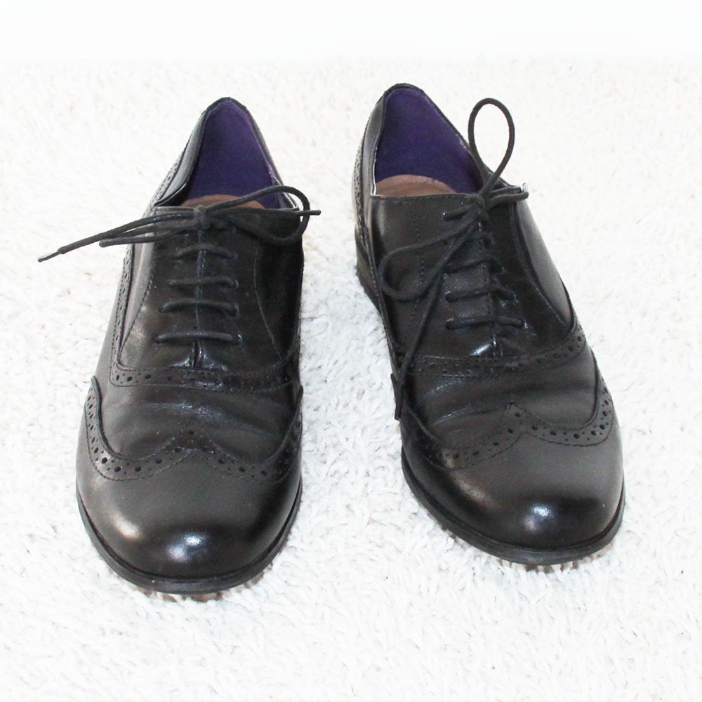 Mooie Leren Clarks Veterschoenen -s28 (Maat 38) € 55,-, Schoenen met lage hakken, Zwart, Ophalen of Verzenden, Zo goed als nieuw