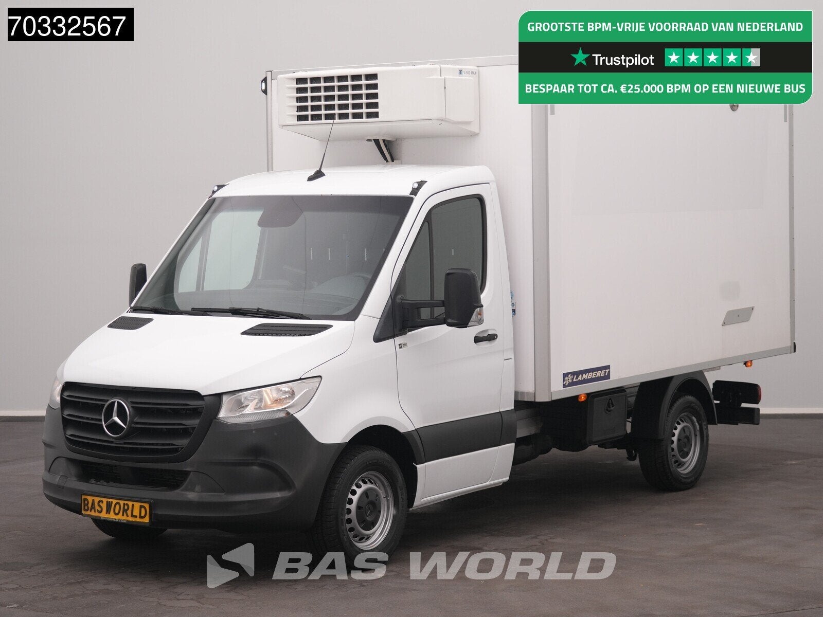 Mercedes Sprinter 316 CDI Automaat Tiefkuhl Lamberet Thermo, Automaat, Stof, Gebruikt, Euro 6