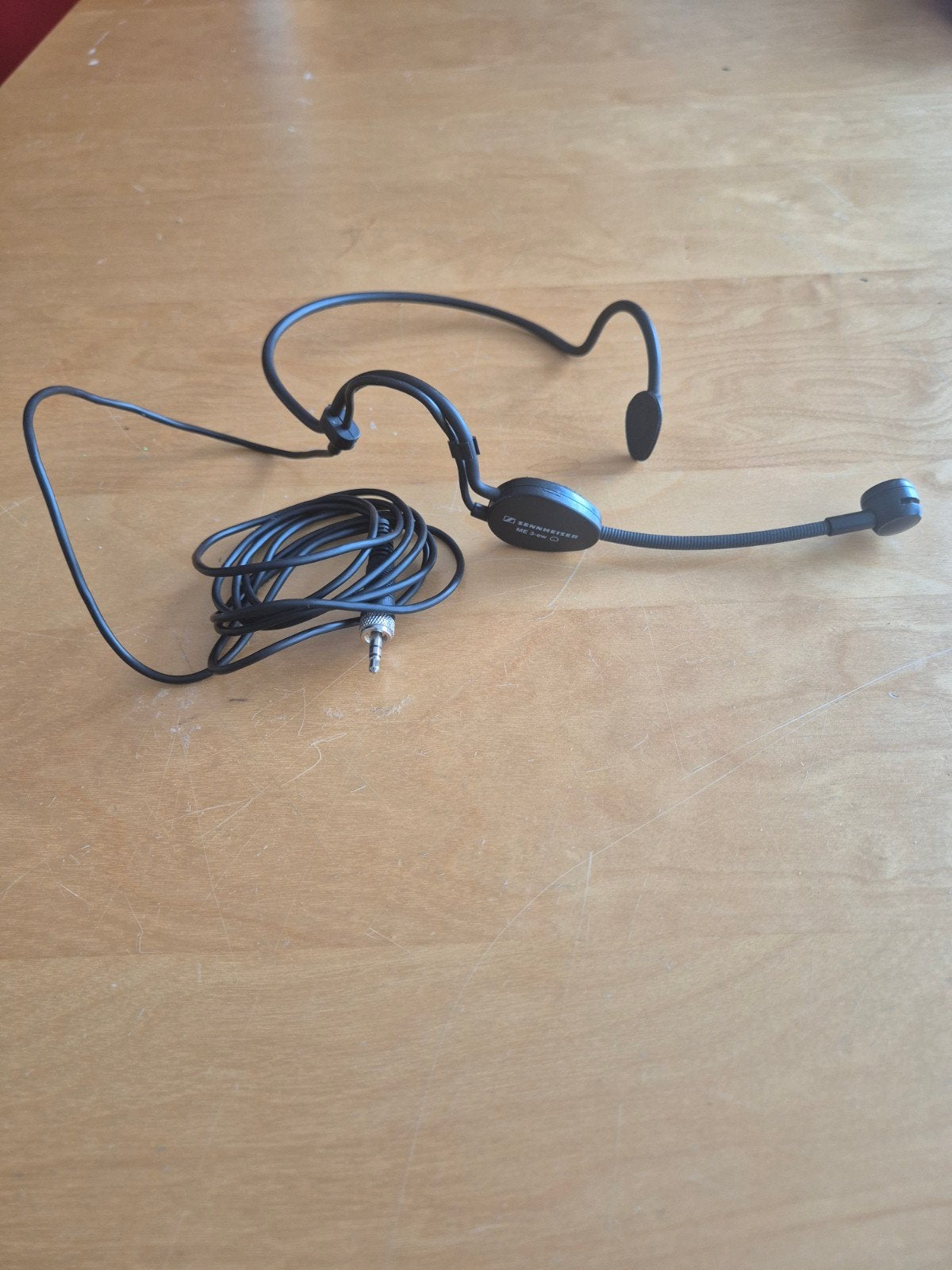Sennheiser ME 3-ew Headset Microfoon, Ophalen of Verzenden, Gebruikt, Overige typen, Draadloos