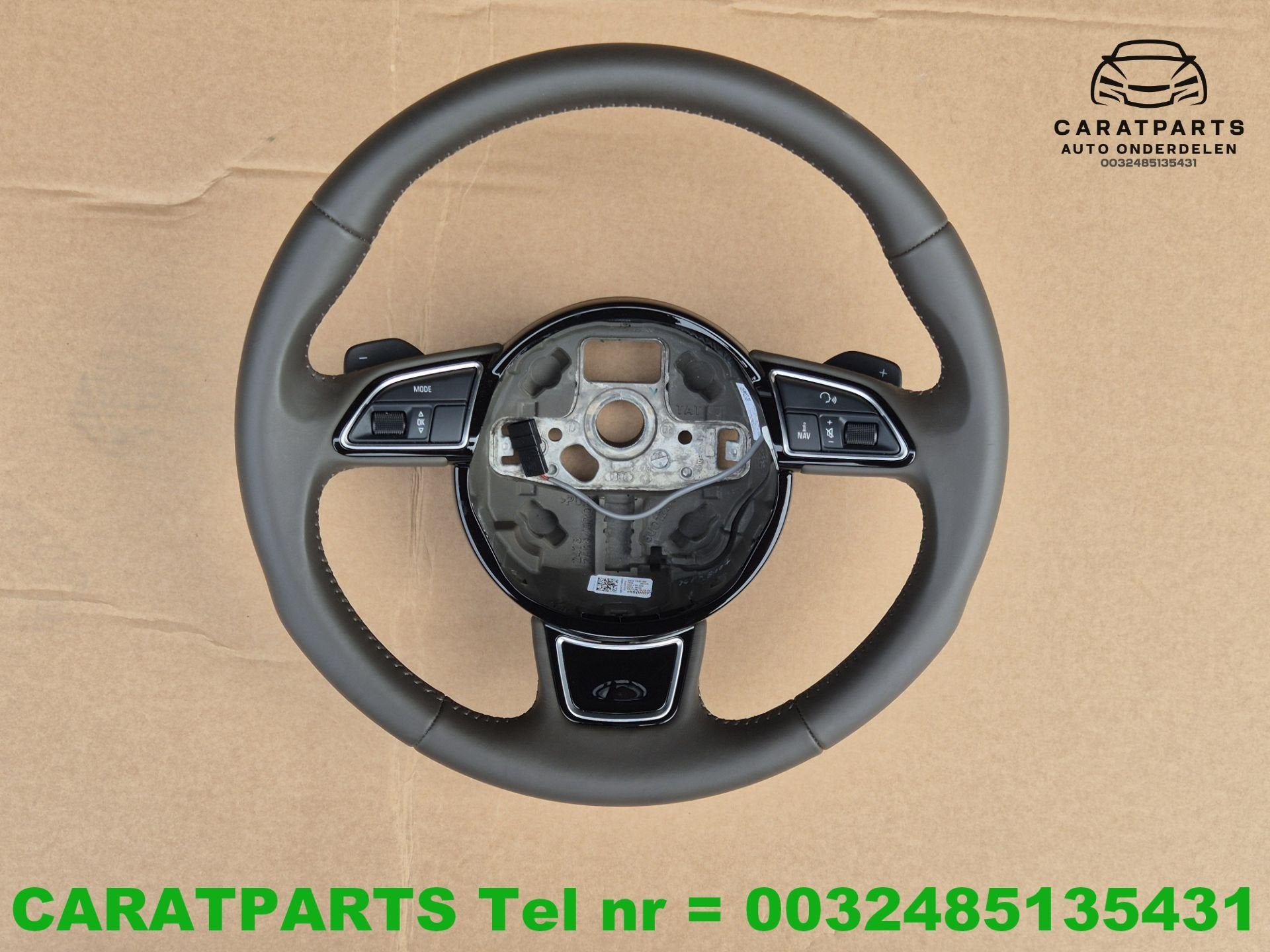 8K0419091BN leder stuur A4 stuur met flippers A5 sportstuur, Gebruikt, AUDI AG, Auto-Union-Strasse 1
85045  Ingolstadt, DE, Kundenbetreuung@audi.de