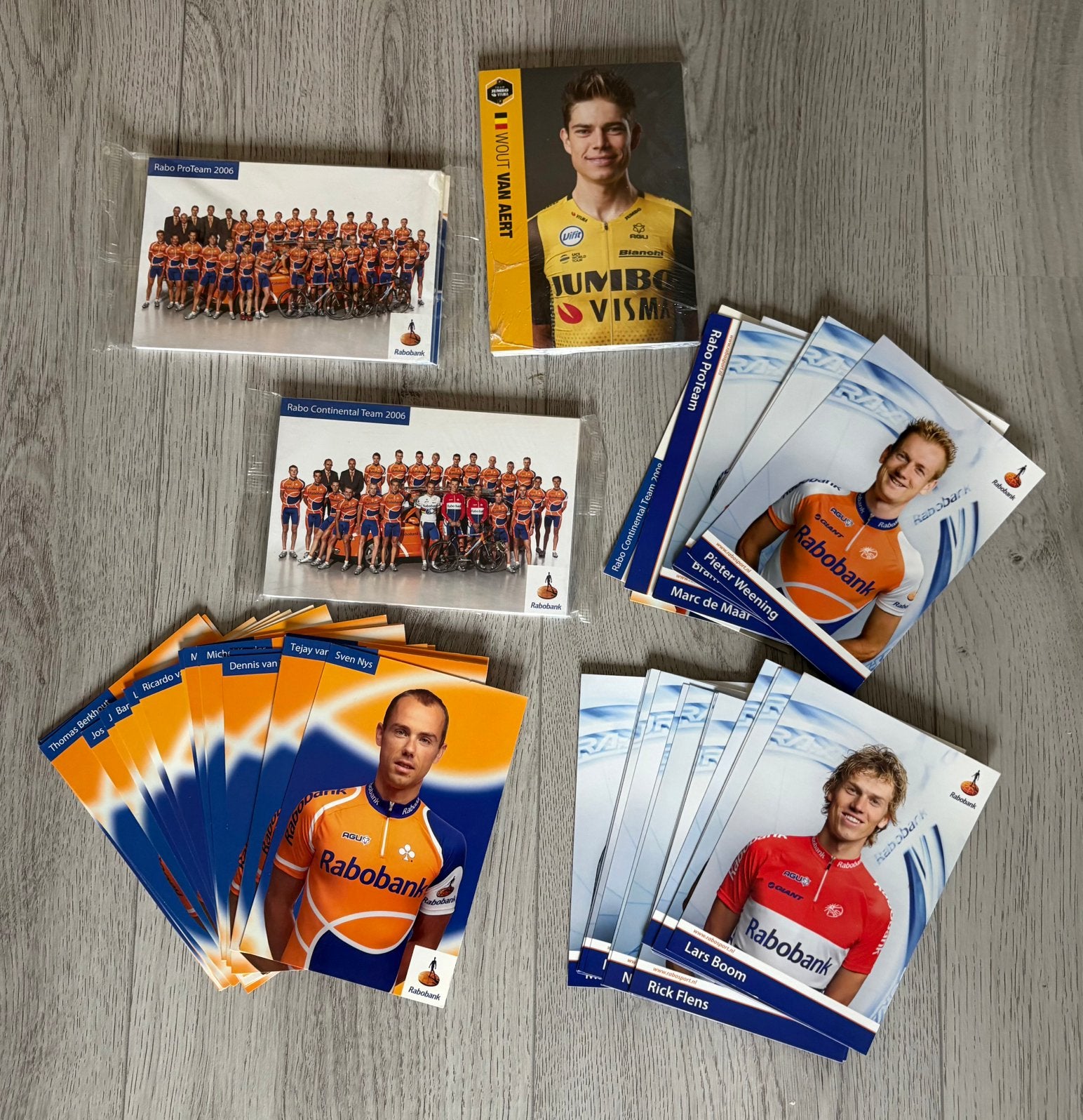 Rabobank en Jumbo Visma kaarten en meer, Ophalen of Verzenden, Nieuw