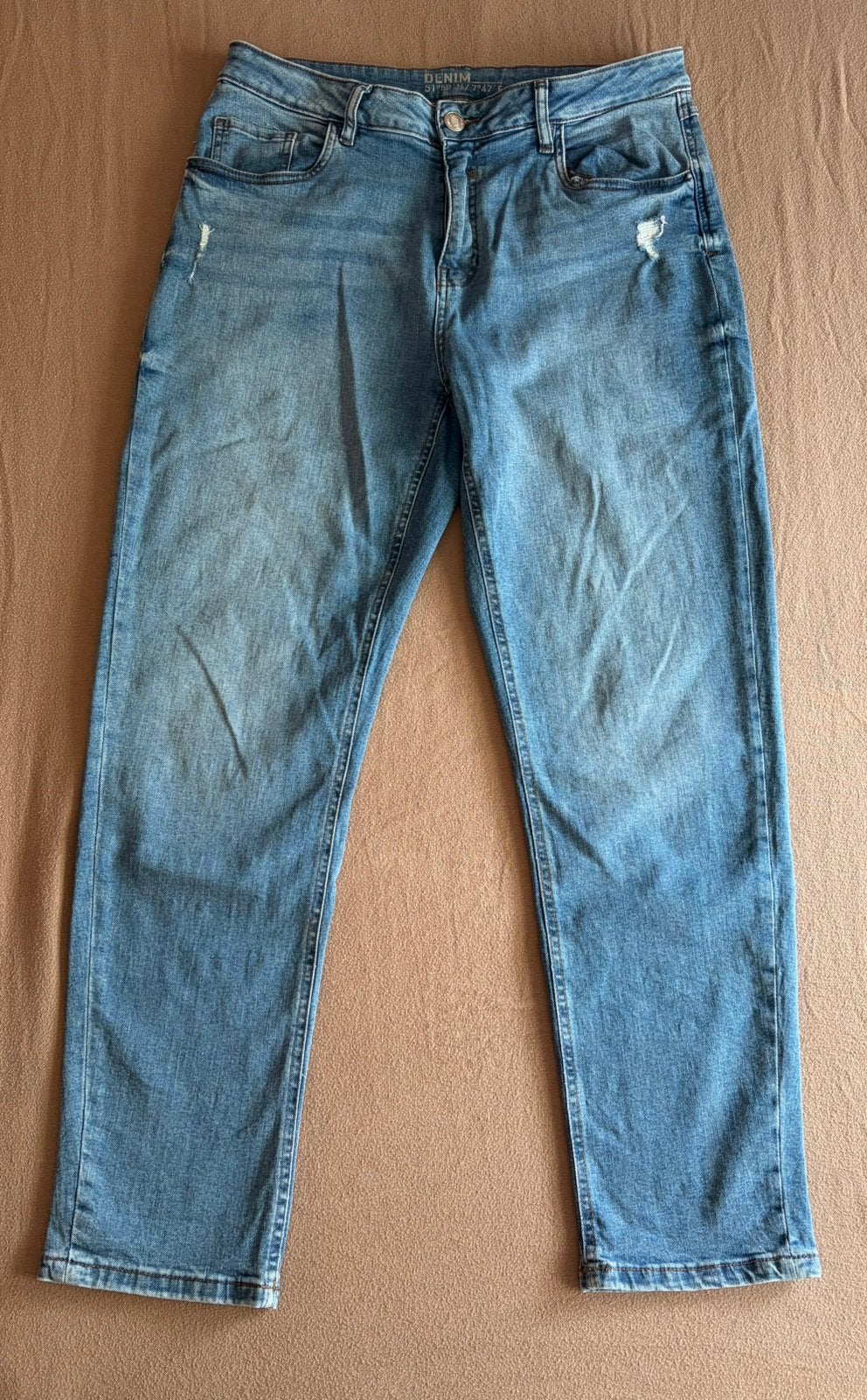 Jeans maat 42 page one, Ophalen of Verzenden, Zo goed als nieuw, Blauw, W33 - W36 (confectie 42/44)