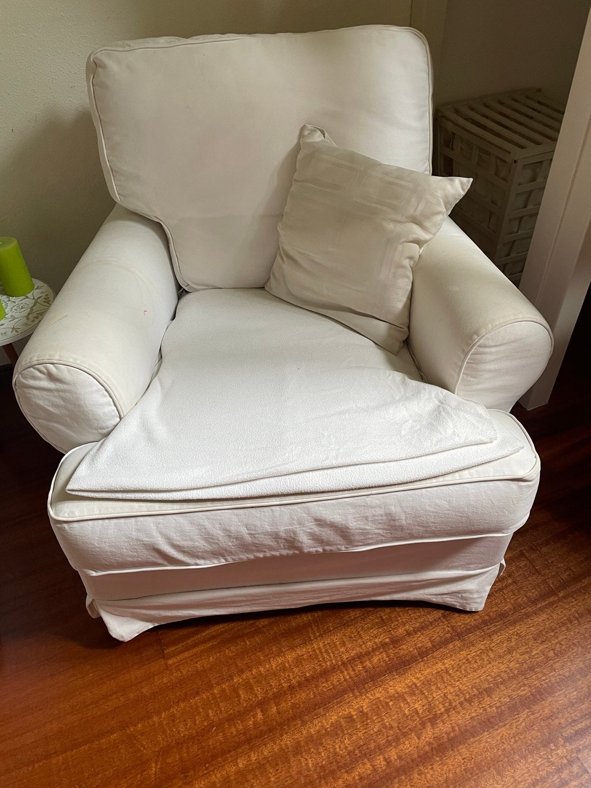GRATIS Originele brede Ikea fauteuils., Ophalen of Verzenden, Gebruikt, Stof, 75 tot 100 cm