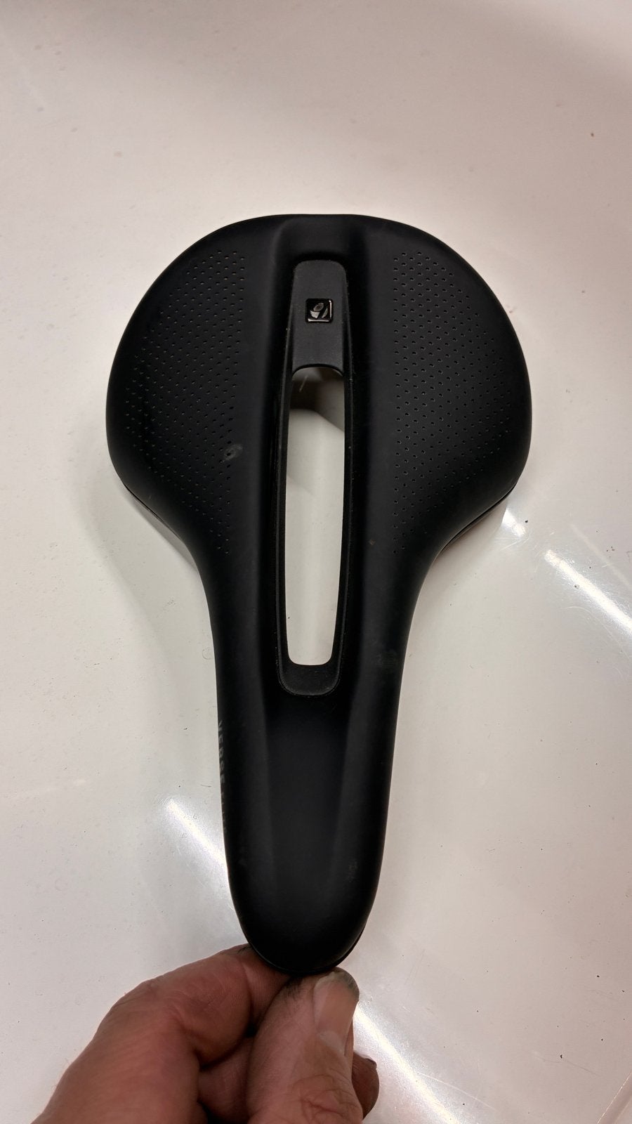 Bontrager Verse Elite 155mm MTB Zadel, Fietsen en Brommers, Kunststof, Ophalen of Verzenden, Zo goed als nieuw, Zadel