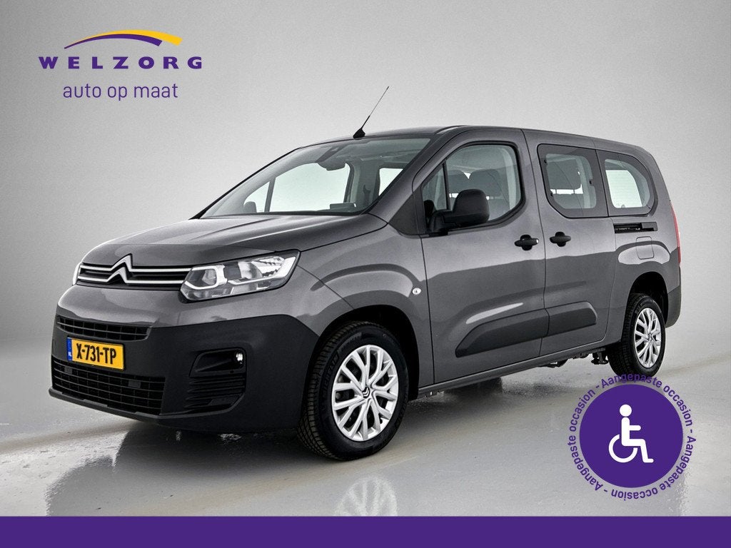 Citroën Berlingo XL 1.2 PureTech Shine Direct leverbaar! Ro, Auto's, Voorwielaandrijving, 12 maanden, Stof, Gebruikt
