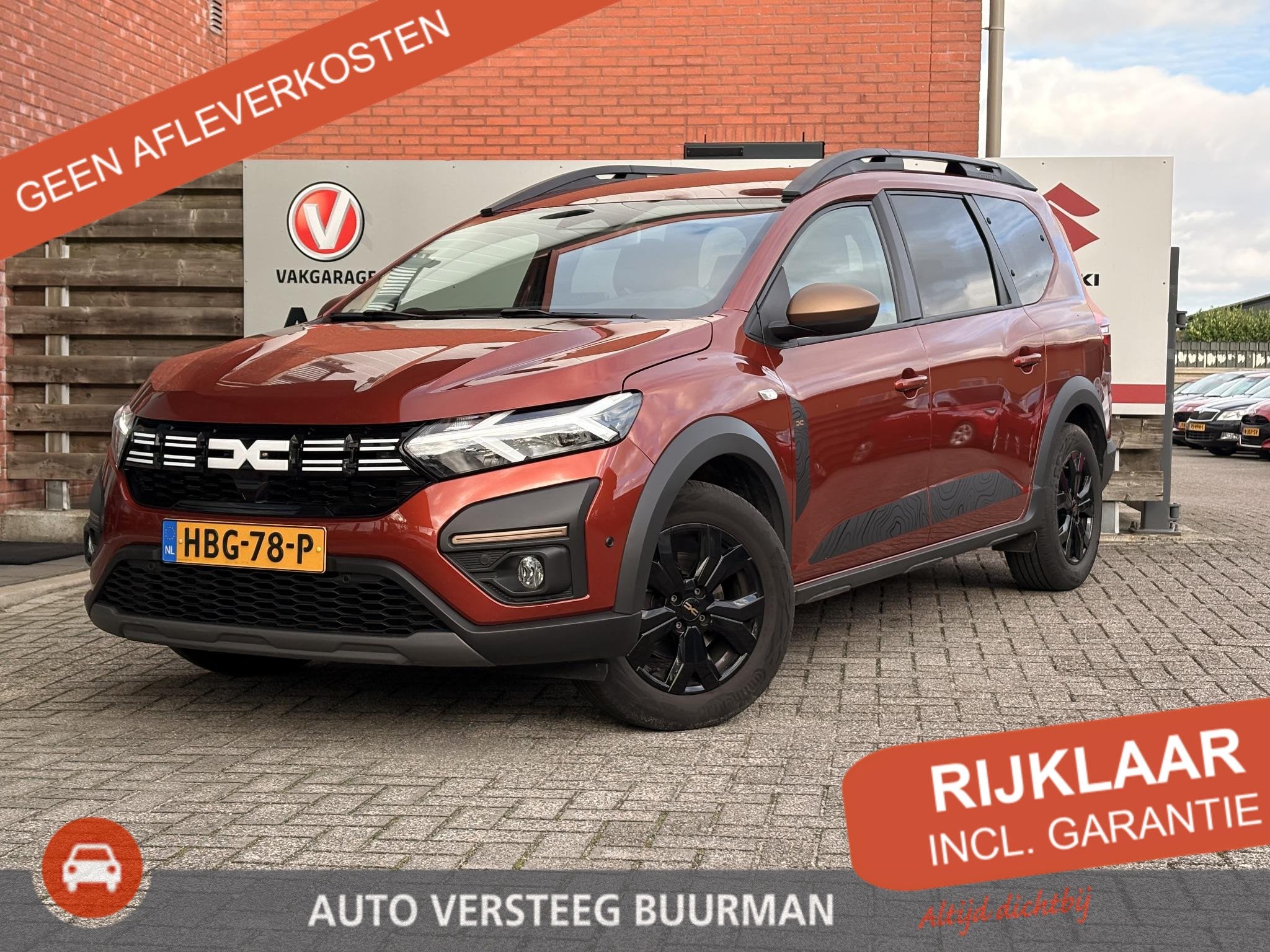 Dacia Jogger 1.0 TCe 110 Extreme 7p. Achteruitrijcamera, Par, Auto's, Voorwielaandrijving, 12 maanden, Stof, Gebruikt