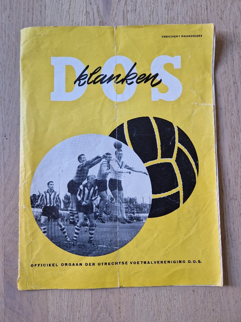 DOS  Klanken, Verzamelen, Ophalen of Verzenden, Gebruikt, F.C. Utrecht, Boek of Tijdschrift