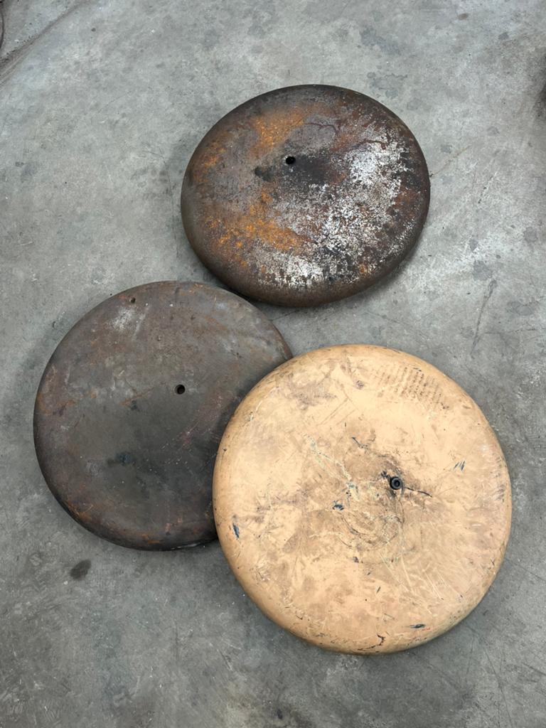 Schotels PZ CM215 maaier, trommels PZ 165, Ophalen