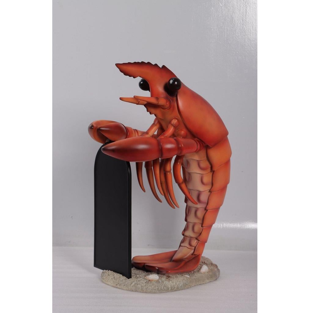 Lobster met Menubord 3 ft – Kreeft
