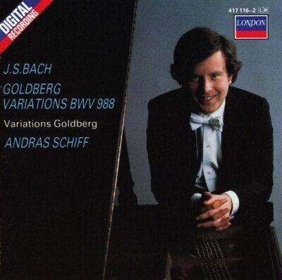 Bach Goldberg Variations BWV 988. Andras Schiff, piano, Kamermuziek, Ophalen of Verzenden, Zo goed als nieuw, Barok