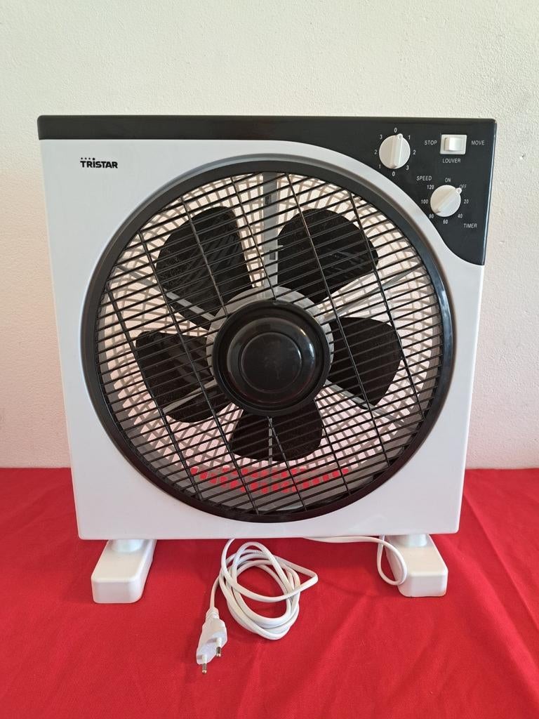 kwaliteit Ventilator Tristar Tafelventilater met timerfuncti, Ophalen of Verzenden, Zo goed als nieuw, Tafelventilator