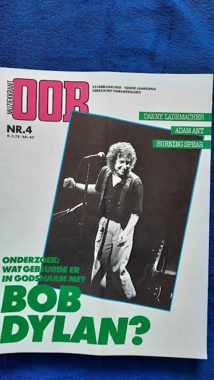 OOR 4-1981 Dylan Lademacher Adam Ant Burning Spear, Ophalen of Verzenden, Zo goed als nieuw, Muziek, Film of Tv