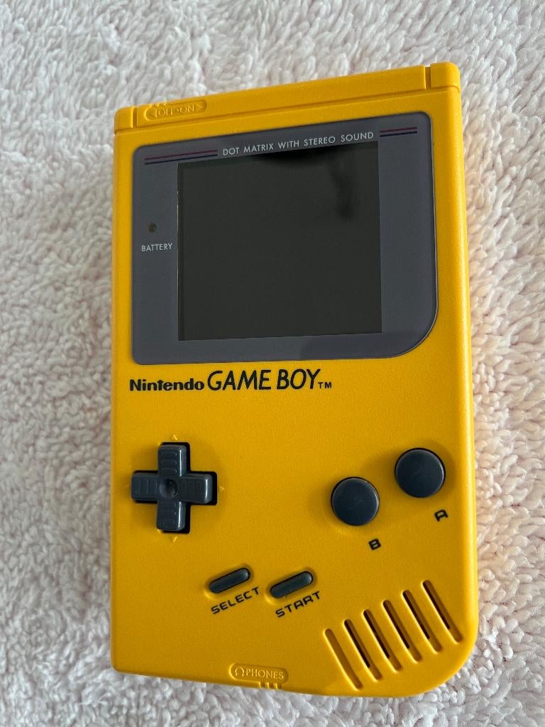 GameBoy Classic yellow - IPS, Ophalen of Verzenden, Refurbished