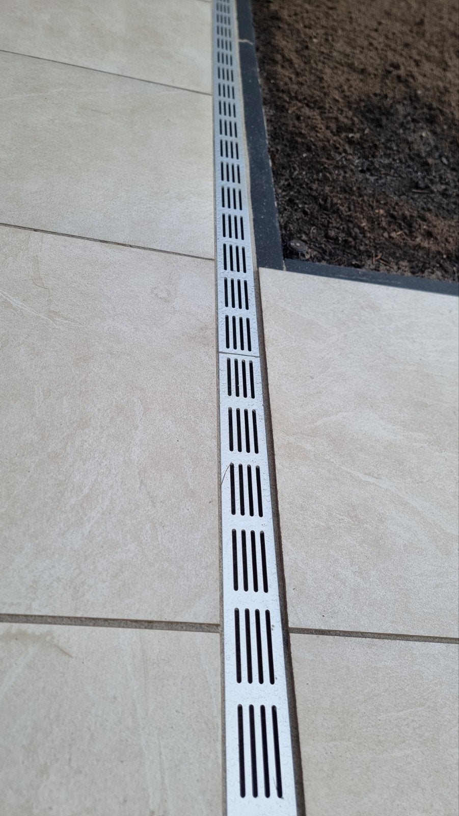 Luxury drain RVS goot afvoerelement 100x6x10cm, Afvoer, Nieuw, Ophalen of Verzenden, Rvs