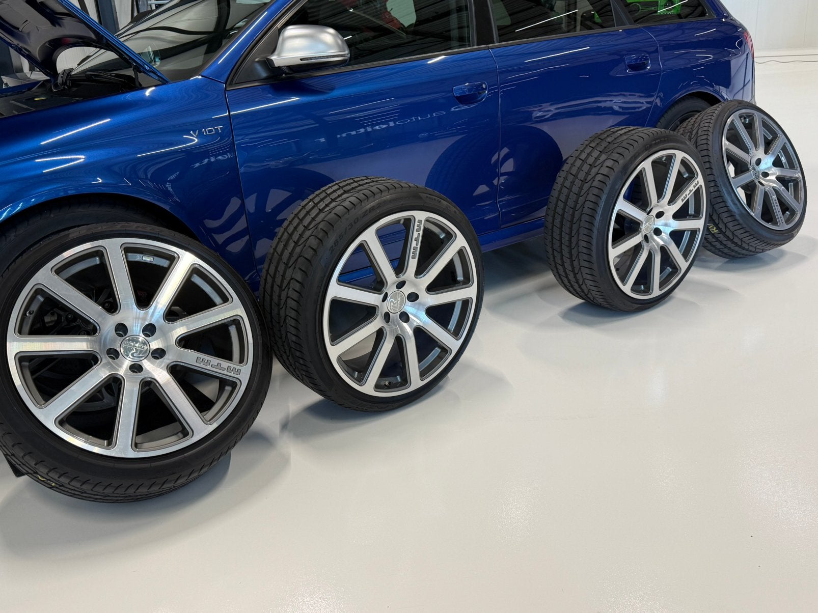 Originele MTM Bimoto velgenset – 21 inch – BBS – Audi RS6, Auto-onderdelen, Banden en Velgen, Verzenden, 21 inch, Zomerbanden