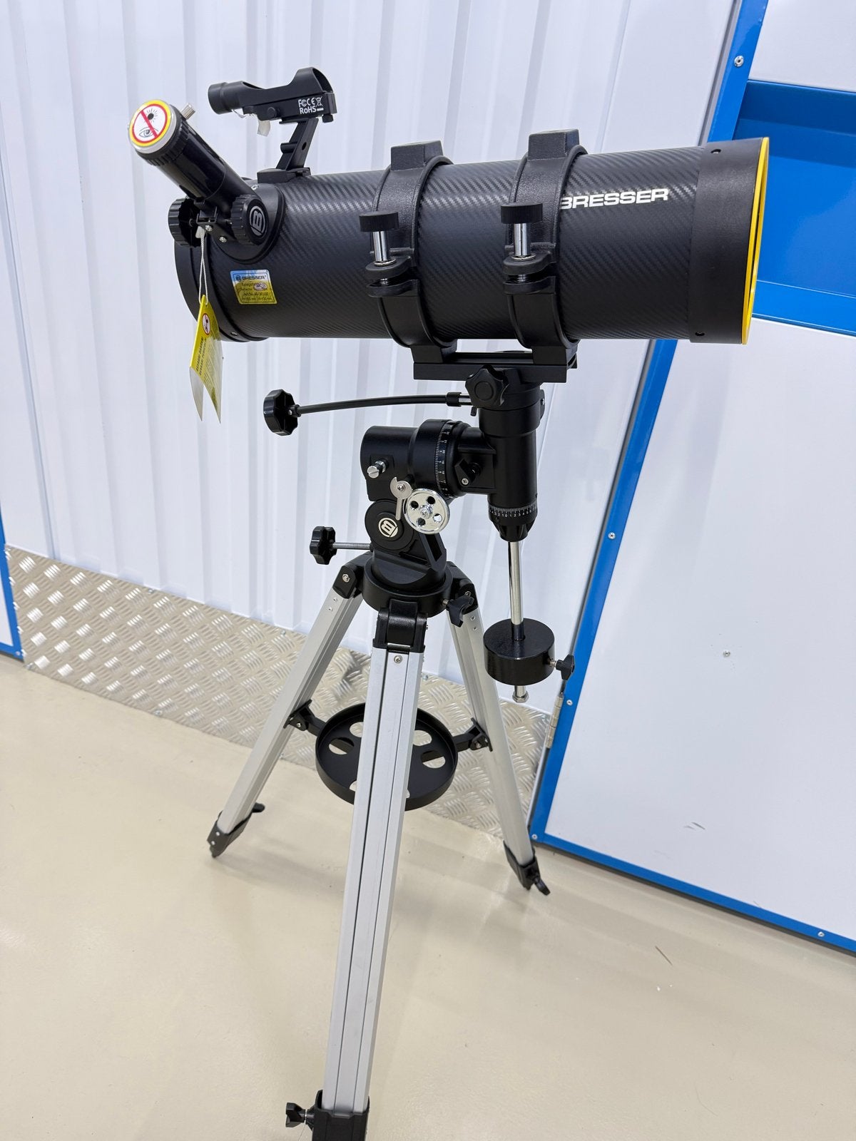 Bresser Spica AE 130/1000 EQ nieuw, Ophalen of Verzenden, Nieuw, 80 tot 200 mm, Spiegeltelescoop (reflector)