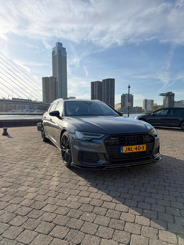 Audi A6 55 Tfsi e Quattro 367pk S Tronic 2022 Grijs, Auto's, Audi, Automaat, Plug-in hybride, Stationwagon, Vierwielaandrijving