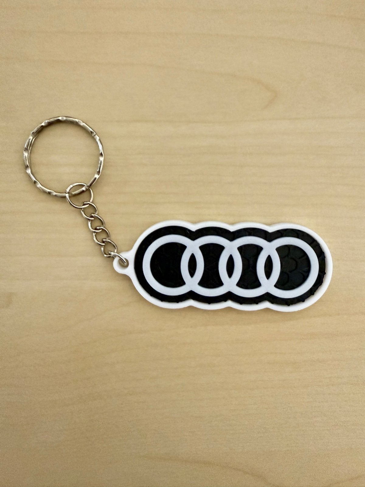 Audi sleutelhanger - Kunststof, Verzenden, Nieuw, Merk