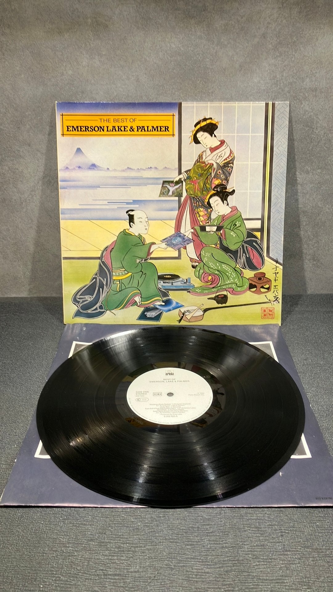 Emerson, Lake & Palmer — Best Of, Cd's en Dvd's, Vinyl | Rock, LP, Progressive Rock, Ophalen of Verzenden, Zo goed als nieuw
