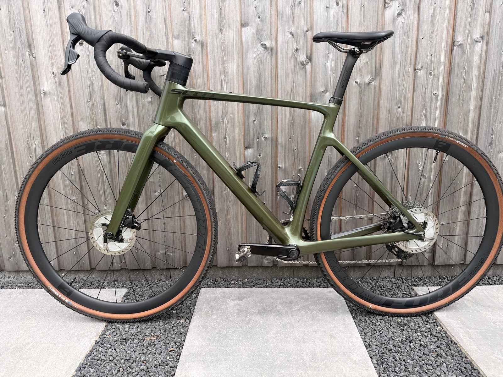 Gave Scott Addict Gravelfiets (M) met upgrades, 28 inch, Carbon, 10 tot 15 versnellingen, Heren