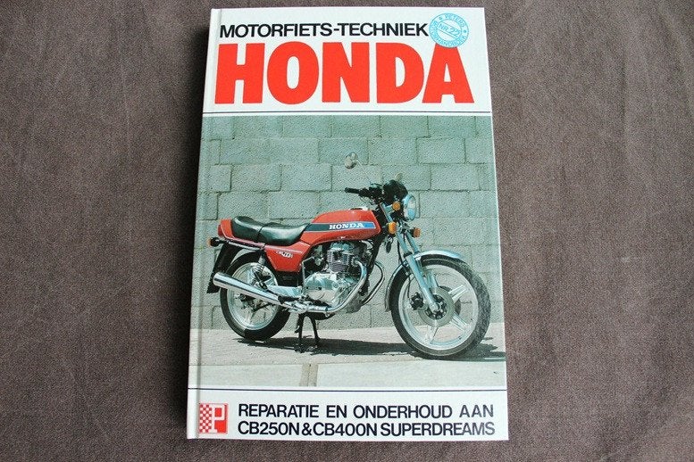 HONDA CB250N & CB400N superdreams werkplaatsboek CB 250, Ophalen of Verzenden, Honda