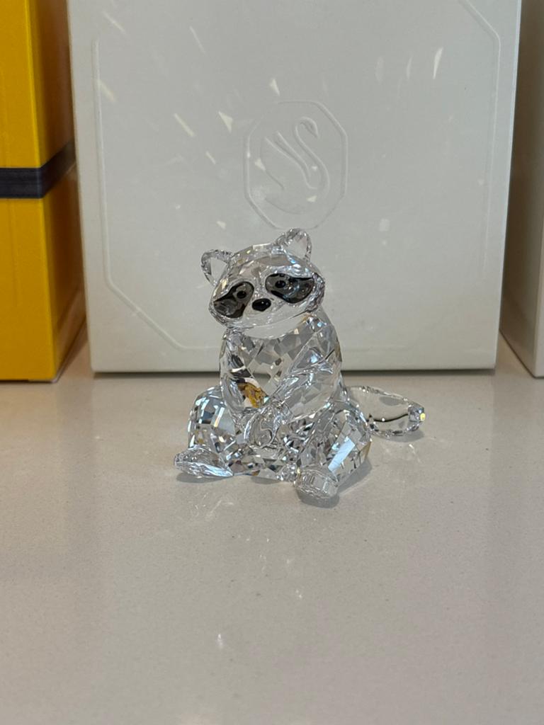 Swarovski wasbeer, Ophalen of Verzenden, Zo goed als nieuw, Figuurtje