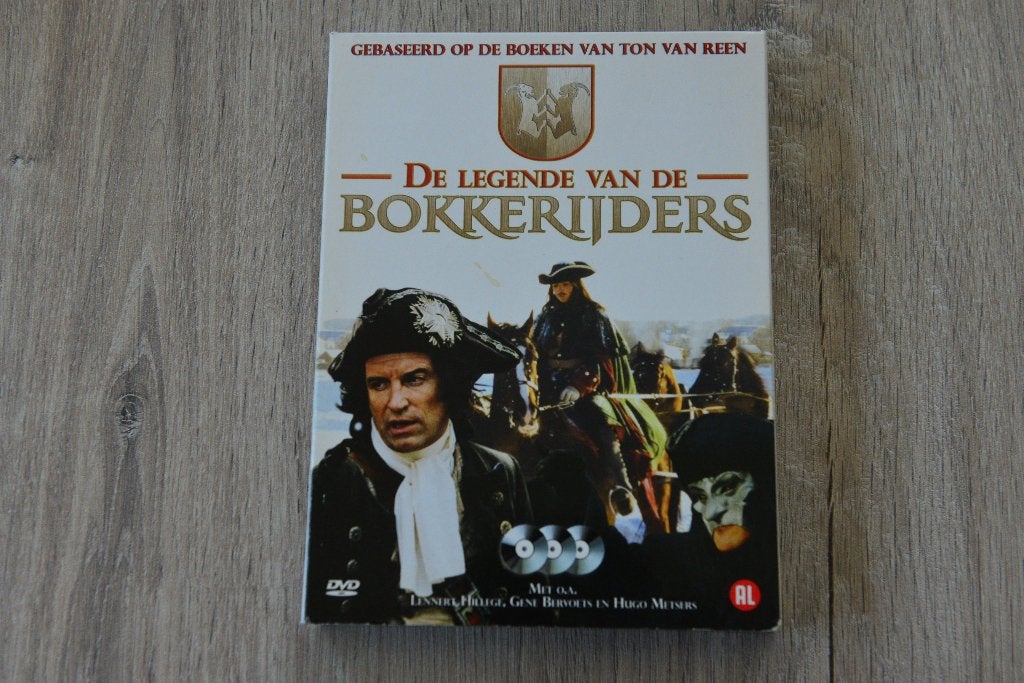 DE LEGENDE VAN DE BOKKERIJDERS 3DVDbox, Nederlands, Nederlands, Zo goed als nieuw, Vanaf 6 jaar