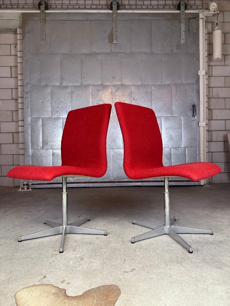 Vintage Fritz Hansen Oxford Chair, Ophalen, Gebruikt, Vintage, Stof