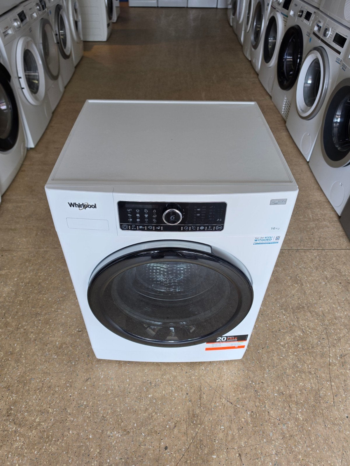 Whirlpool wasmachine | 10 kilo | A+++ | ZGAN! | Garantie ✅️, Jirnsum, 1200 tot 1600 toeren, 10 kg of meer, Ophalen of Verzenden