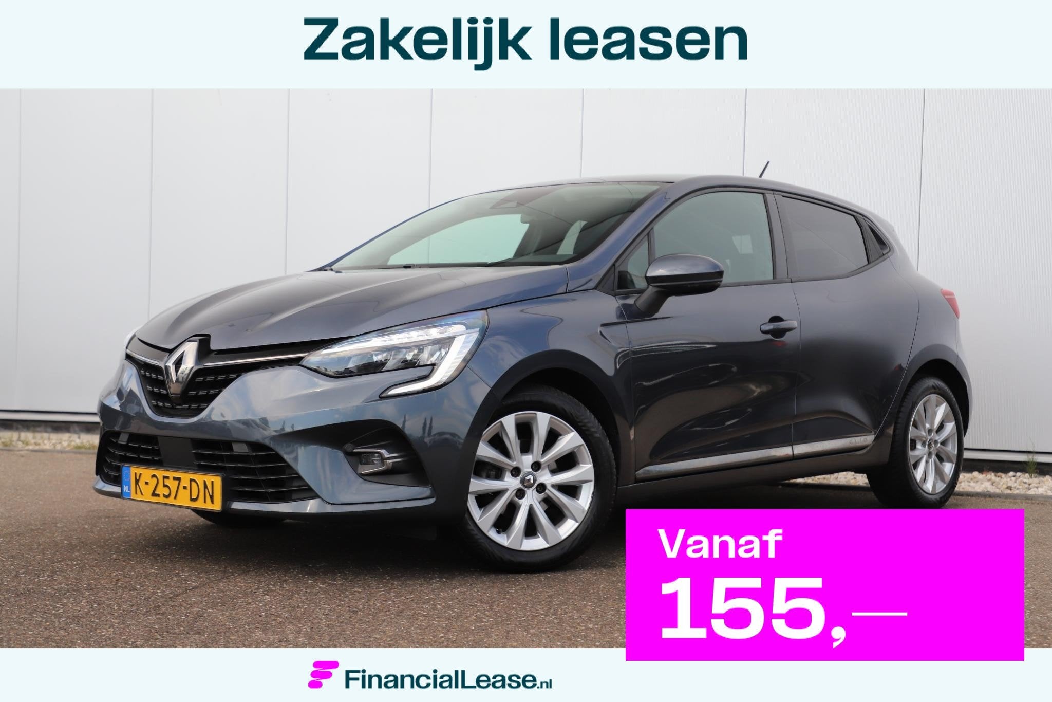 Renault Clio 1.0 TCe Zen 16 inch LMV Navigatie Carplay Andro, Voorwielaandrijving, Stof, Gebruikt, Met garantie (alle)