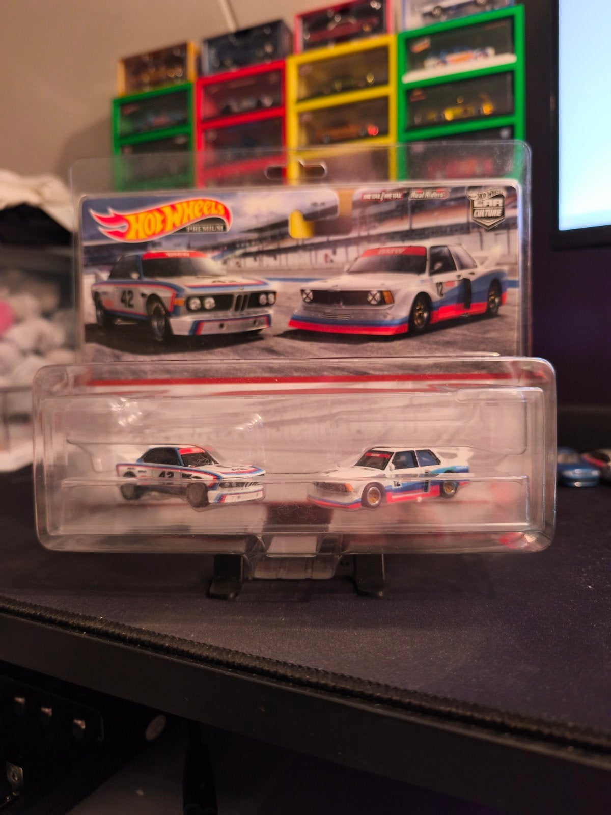 Hot Wheels Premium BMW M3 E30 Race Car Set, Hobby en Vrije tijd, Ophalen of Verzenden, Nieuw, Auto