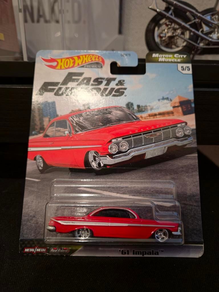 Hot Wheels '61 Impala Fast & Furious, Ophalen of Verzenden, Nieuw, Auto