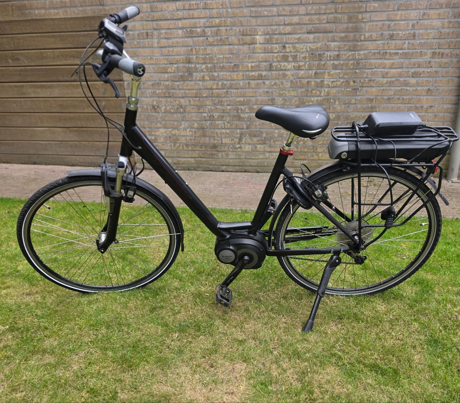 Trek elektrische fiets – Bosch middenmotor – zeer goed onder, Ophalen, Gebruikt, Overige merken