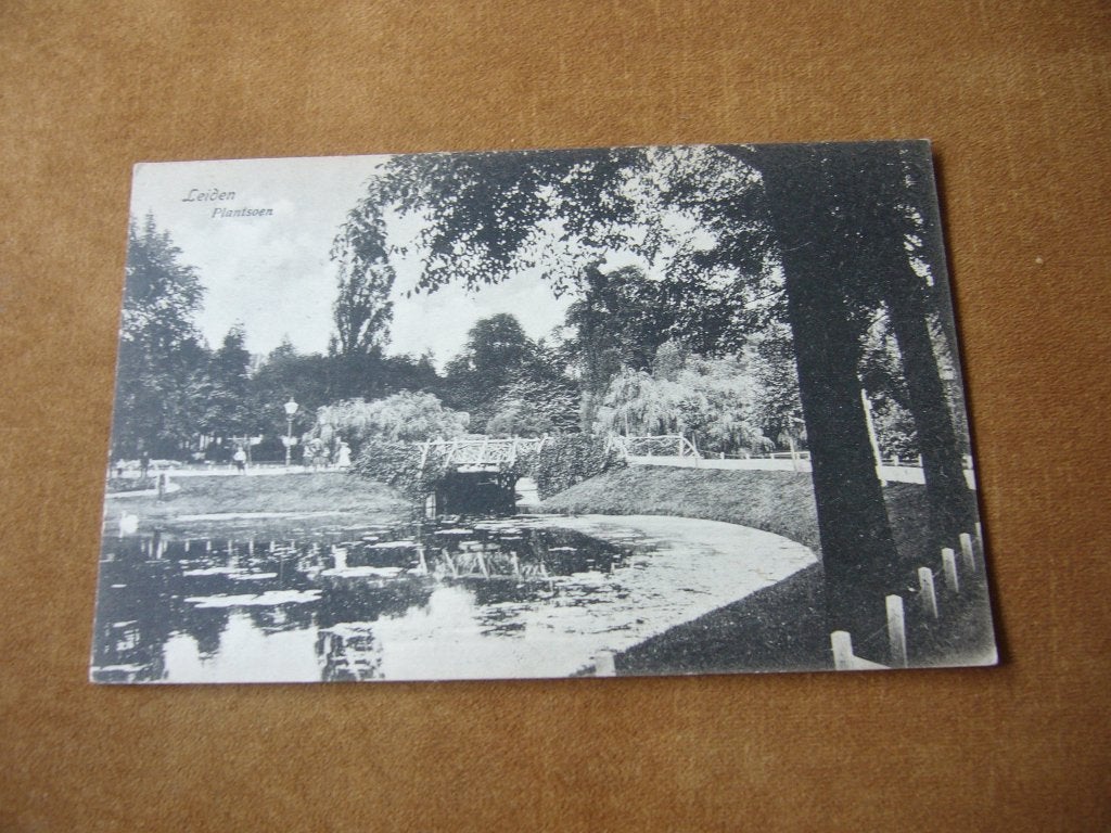LEIDEN  =  PLANTSOEN  1918, Ophalen of Verzenden, Voor 1920, Gelopen, Zuid-Holland