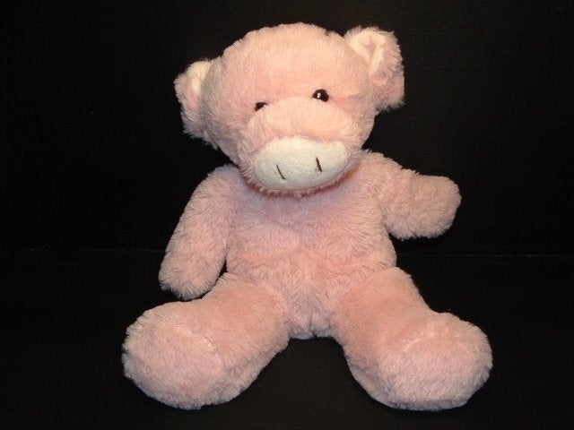 EDDY TOYS VARKEN PLUCHE WOLLIG ROZE MET VELOURS, Ophalen of Verzenden, Nieuw, Overige typen