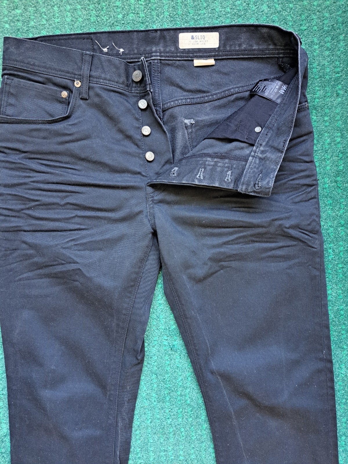 Goed als nieuwe spijkerbroek H&M W32 L32, Ophalen of Verzenden, Zo goed als nieuw, Blauw