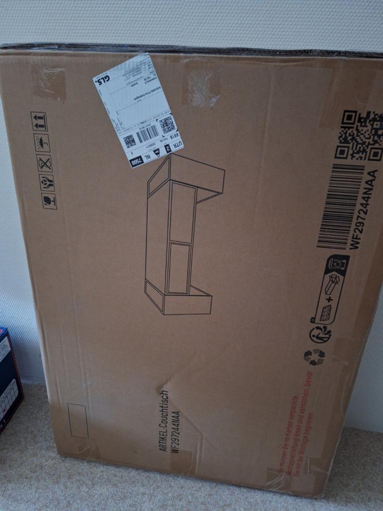 Salontafel Nieuw in doos, Minder dan 50 cm, 100 tot 150 cm, Nieuw, Rechthoekig