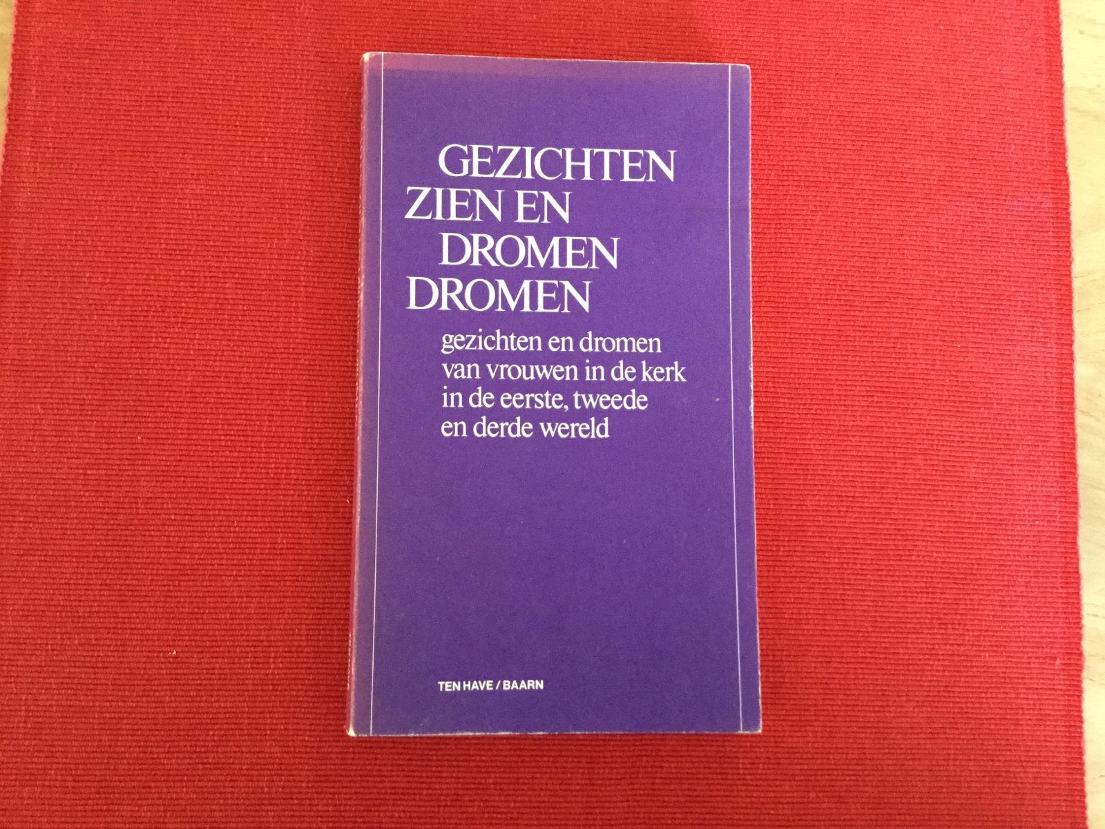 Drs. H. Bolkestein-Van B., Gezichten zien en dromen dromen, Ophalen of Verzenden, Gelezen, Christendom | Protestants