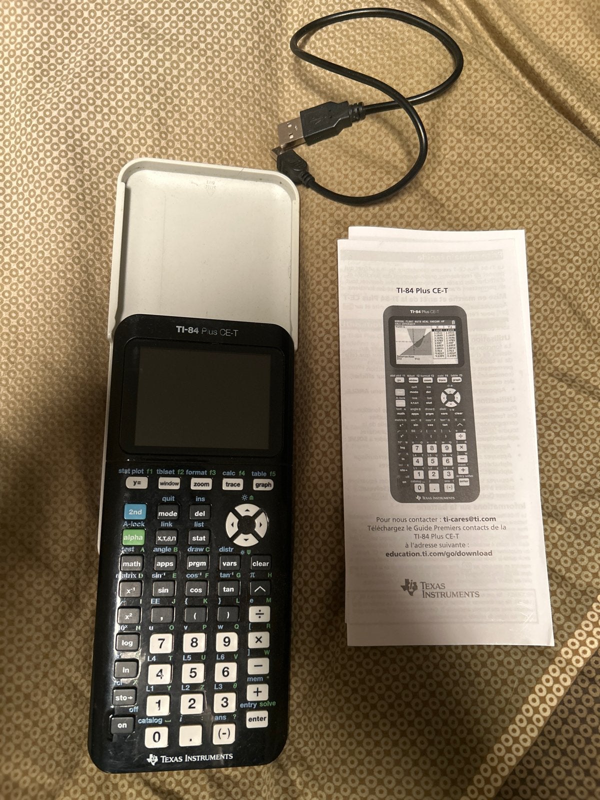 Texas Instruments TI-84 Plus CE-T, Ophalen of Verzenden, Gebruikt