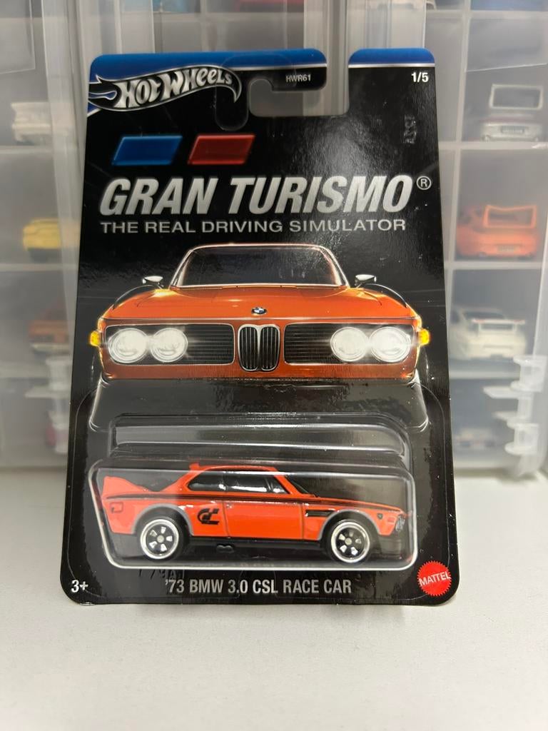 Hot Wheels ‘73 BMW 3.0 CSL, Hotwheels Gran Turismo, Ophalen of Verzenden, Nieuw, Auto