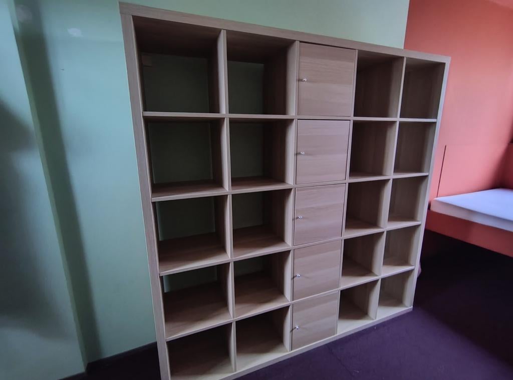* kast; Ikea Expedit/Kallax kast BESCHIKBAAR T/M PINSTEREN, Huis en Inrichting, Kasten | Boekenkasten, Ophalen, 150 tot 200 cm