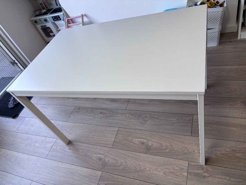Uitschuifbare Tafel, Huis en Inrichting, Tafels | Eettafels, Ophalen, Overige materialen, Gebruikt, 50 tot 100 cm