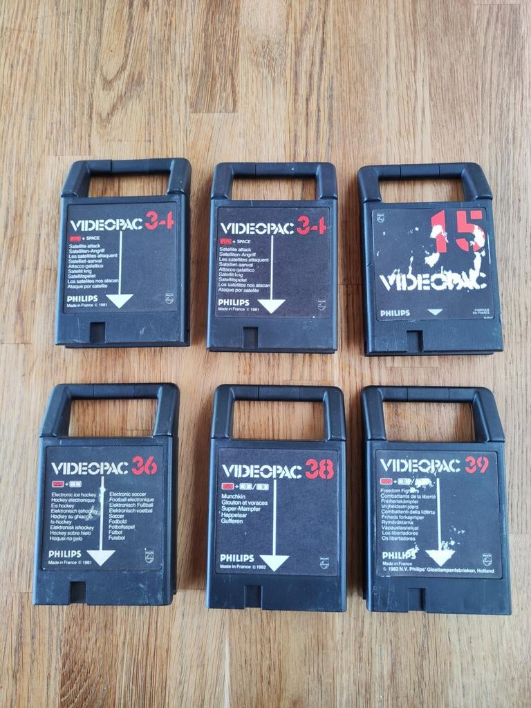 Philips Videopac games, 1 speler, Ophalen of Verzenden, Gebruikt, Vanaf 3 jaar